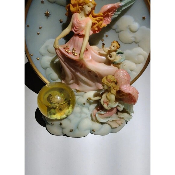 Vtg Collectors Cadona 1999 Guardian Angels collecting stars in sky 3D Decor - Picture 3 of 15